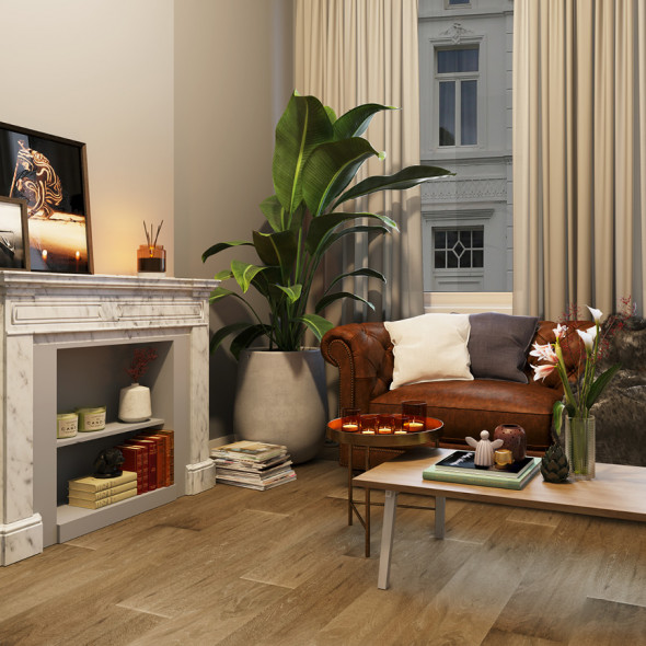 parquet en céramique, carrelages sol, look bois, beige, Impermo